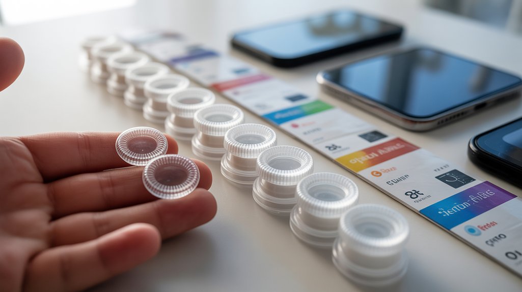 piilolinssien hintavertailu